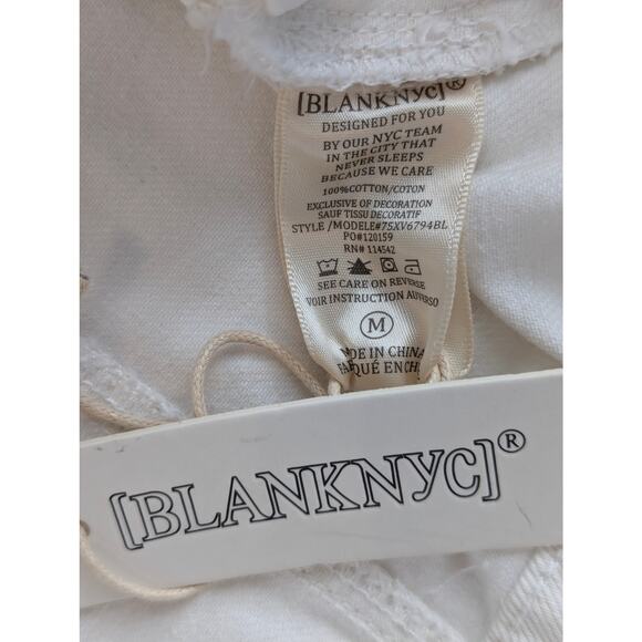 White Denim Lace Jacket Infinite Road by Blank NYC - Picture 9 of 16